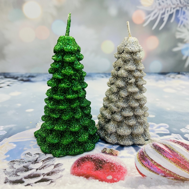 Gold powder Christmas gifts, Christmas tree candles, aromatherapy decorative items, Christmas Eve gifts, souvenirs, Christmas gifts, aromatherapy candles, candles, aromatherapy wax, small candles, aromatherapy soy wax, soy wax candles, aromatherapy candle pic 10