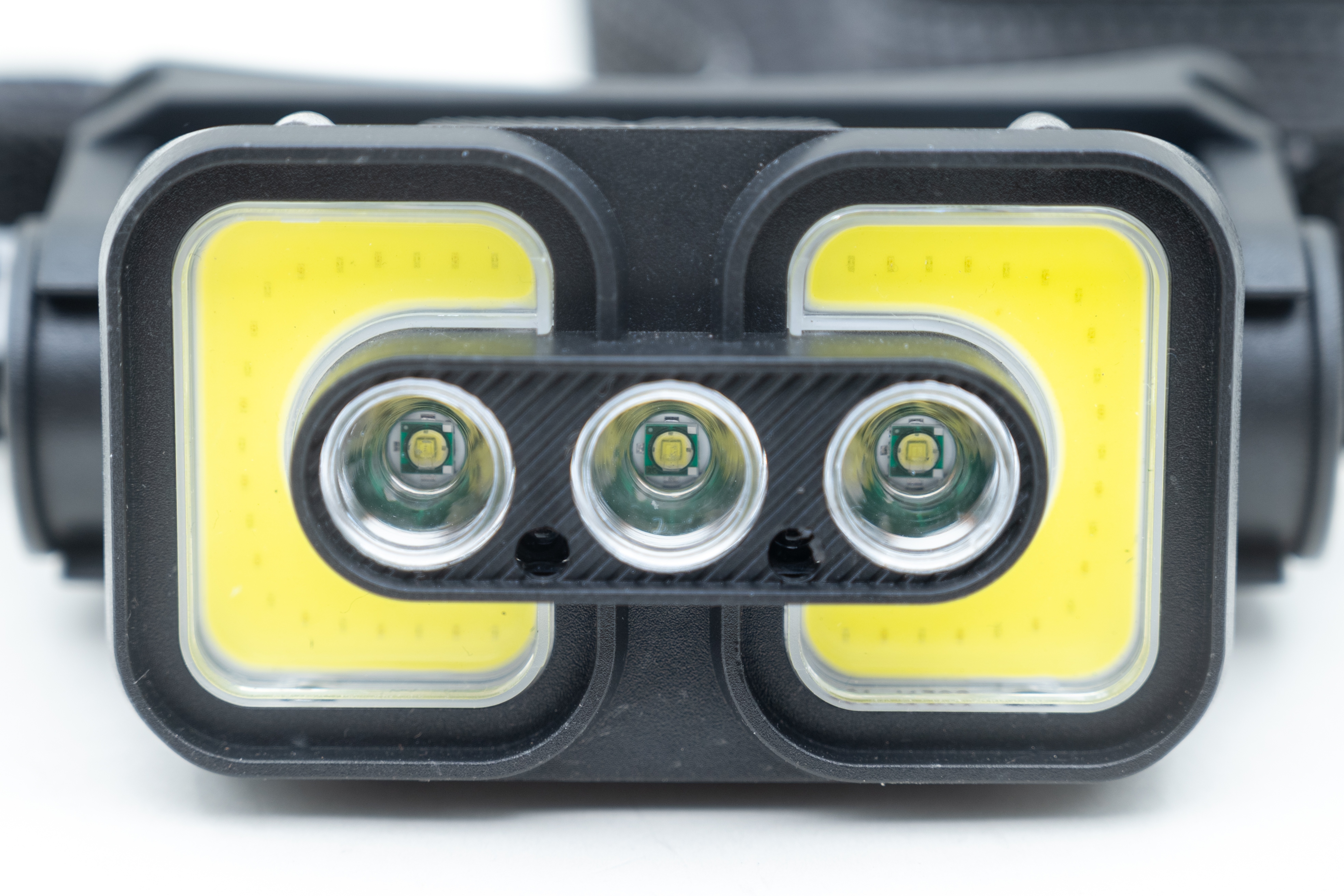 DeepKing Cross-border DK-383 Multi-functional dual-source strong Headlight, hand-waving sensor head-mounted running light, waterproof fishing headlight details Picture