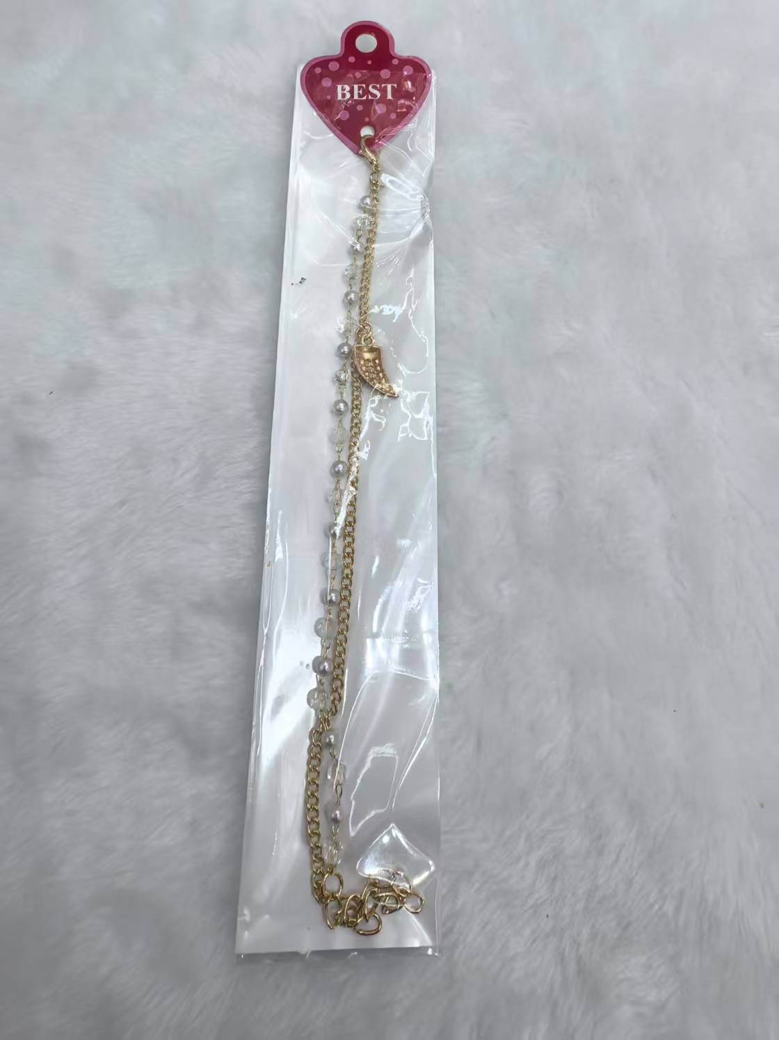 链调手链，合金手链，珍珠辣椒手链图