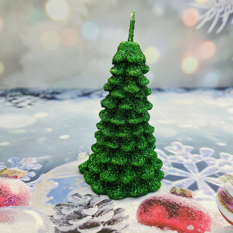 Gold powder Christmas gifts, Christmas tree candles, aromatherapy decorative items, Christmas Eve gifts, souvenirs, Christmas gifts, aromatherapy candles, candles, aromatherapy wax, small candles, aromatherapy soy wax, soy wax candles, aromatherapy candle pic 6