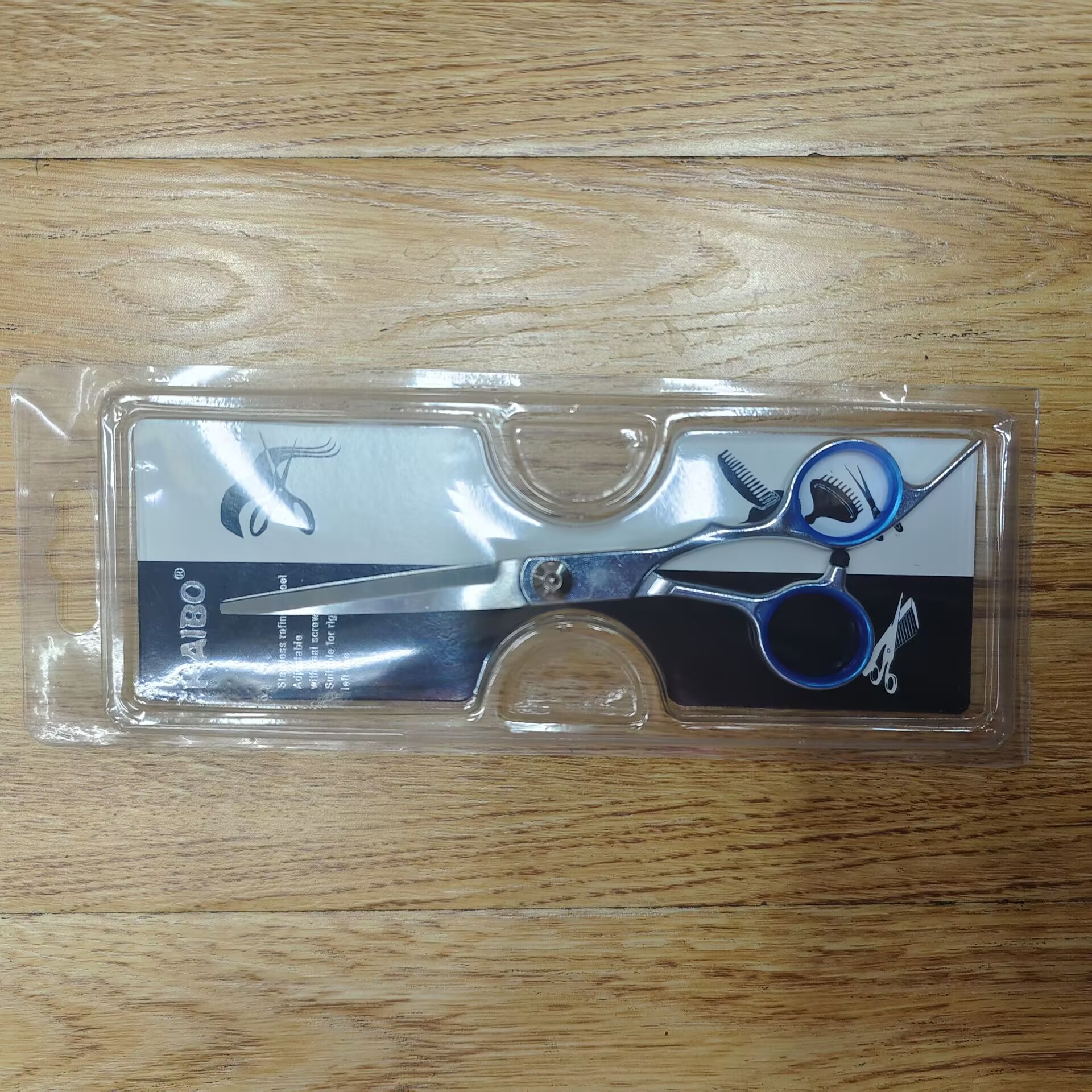 KB798平剪 KB798-1牙剪  锌合金手柄美发剪刀理发剪刀凯博KAIBO厂家直销详情3
