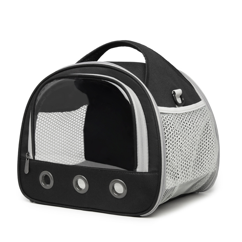 T Cross-border best-selling small pet carrying bag for going out: guinea pig, squirrel, parrot, hamster bag, foldable and lightweight pet cage details Picture