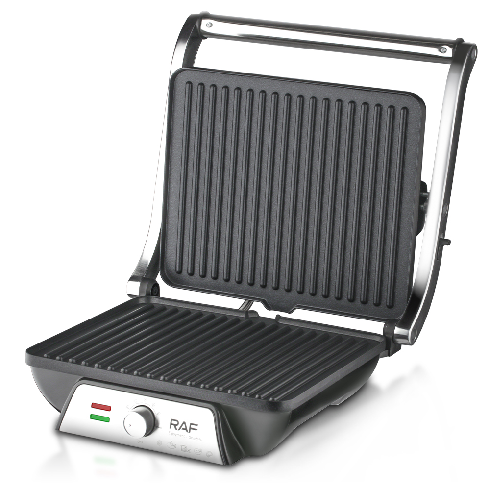 European standard 2000W three-dimensional stereoscopic heating non-stick base plate household multi-functional grill and steak machine R.2683 Application Scenario