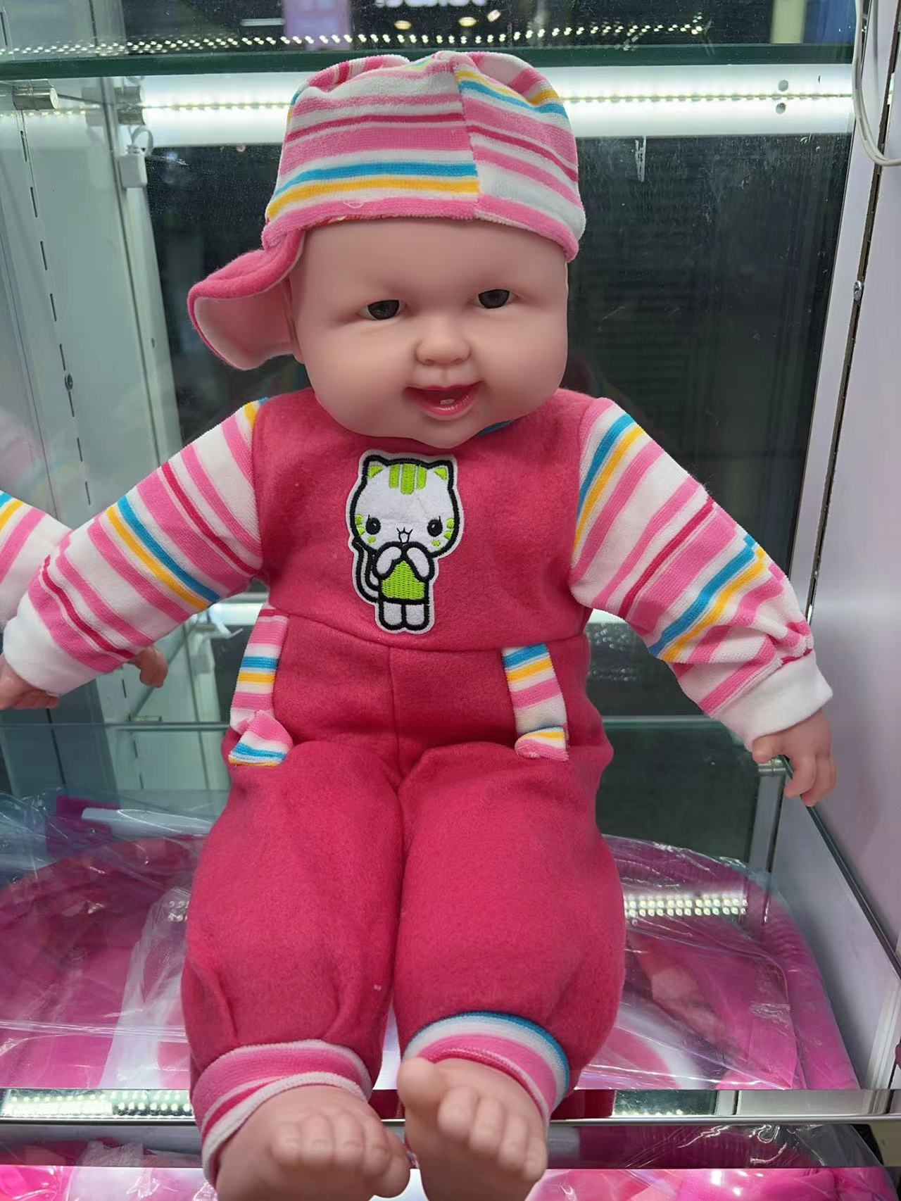 玩具娃娃22寸笑声玩具配件套装 女娃玩具礼品儿童玩具娃娃厂家