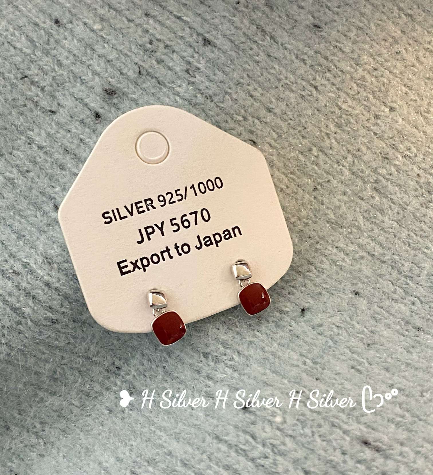 思兰银饰925银烤漆耳丁时尚百搭耳环轻奢高级感耳饰2025年爆款推荐法式耳丁产品图