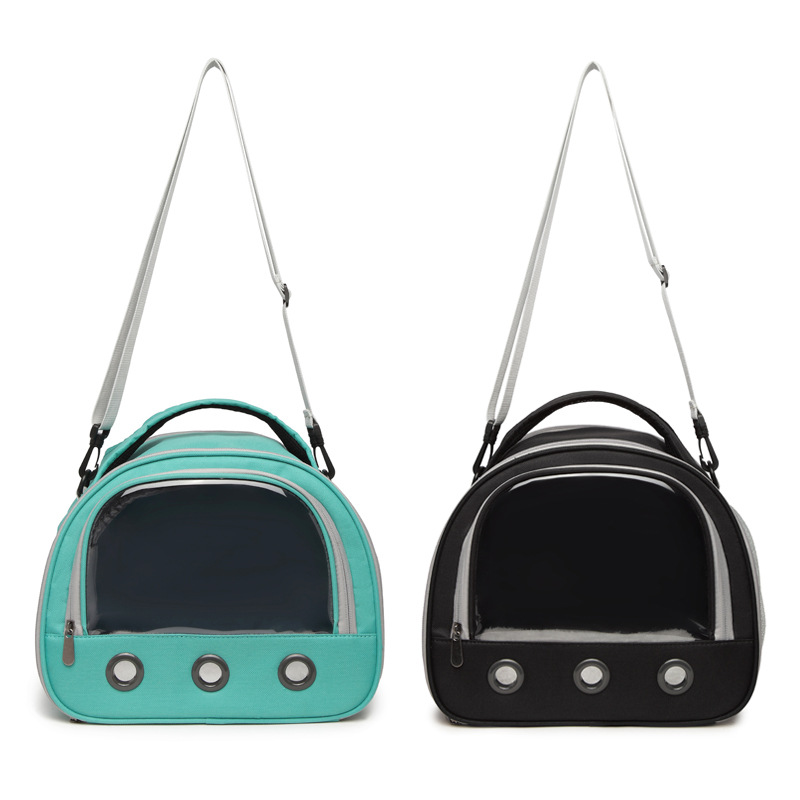 T Cross-border best-selling small pet carrying bag for going out: guinea pig, squirrel, parrot, hamster bag, foldable and lightweight pet cage Item Picture