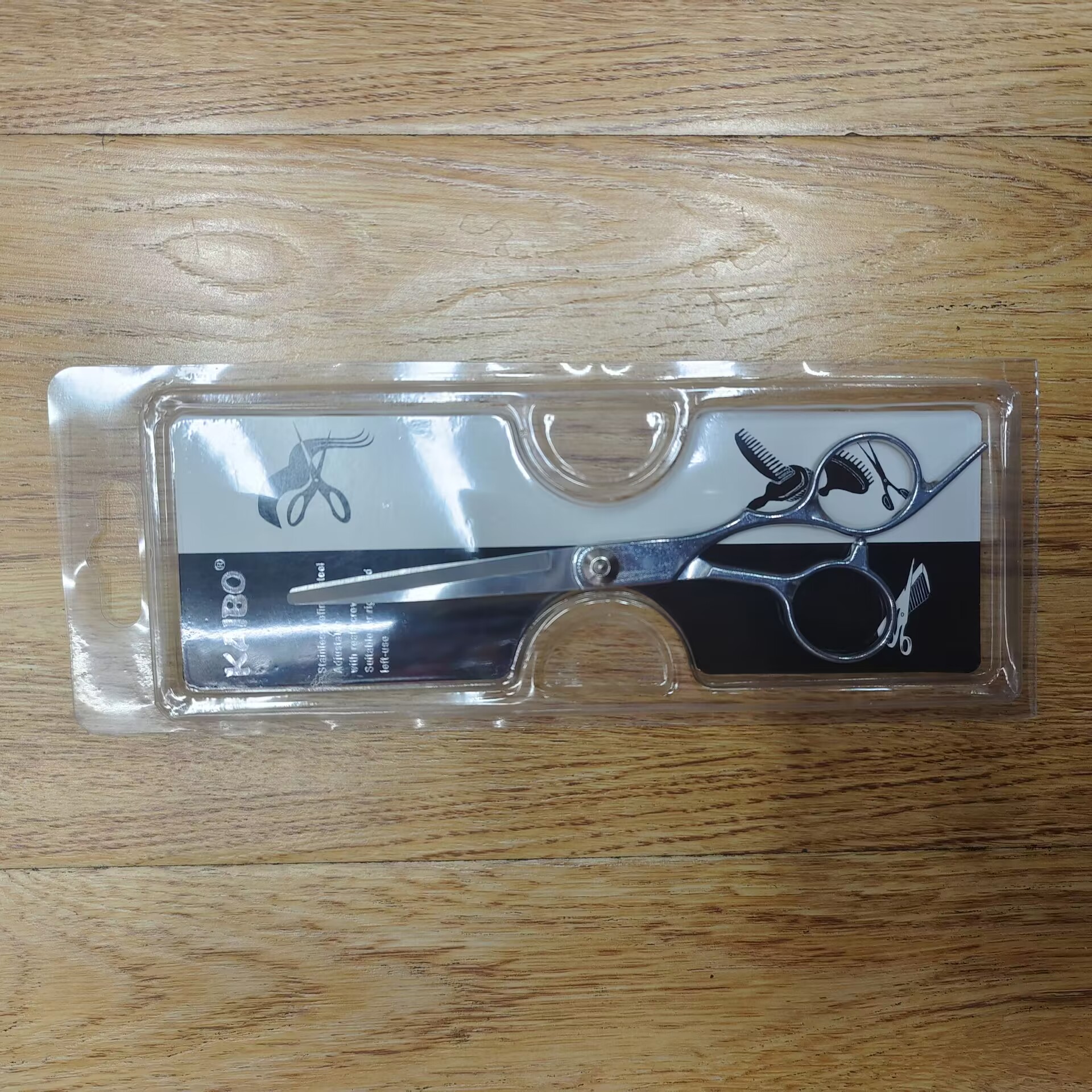 KB797平剪 KB797-1牙剪  锌合金手柄美发剪刀理发剪刀凯博KAIBO厂家直销详情3