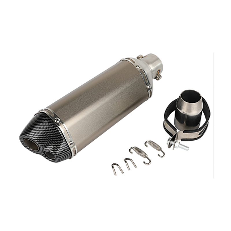General motorcycle exhaust muffler tail cylinder tail throat like scorpion size hex dual purpose full high temperature resistance Application Scenario