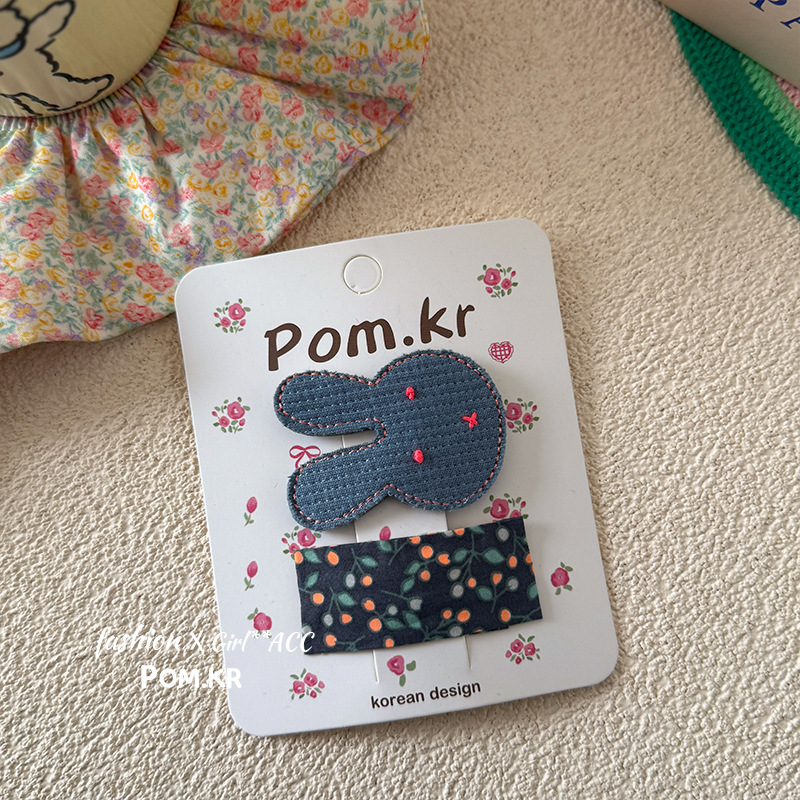 New Spring/Summer 2025 style: Sweet cherry ribbon bow, cute girl, duckbill clip, side bangs clip, cute hair accessory for girls pic 10