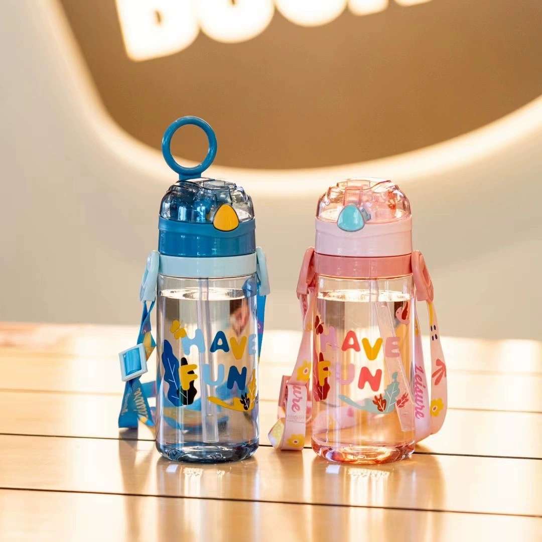 S150-TY-0943 high appearance level plastic cup, large capacity with straw cup, cute portable children's water bottle detail image 9