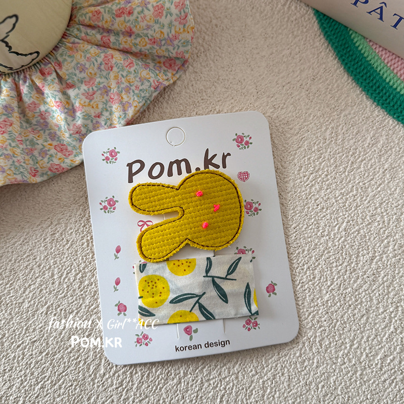 New Spring/Summer 2025 style: Sweet cherry ribbon bow, cute girl, duckbill clip, side bangs clip, cute hair accessory for girls pic 7