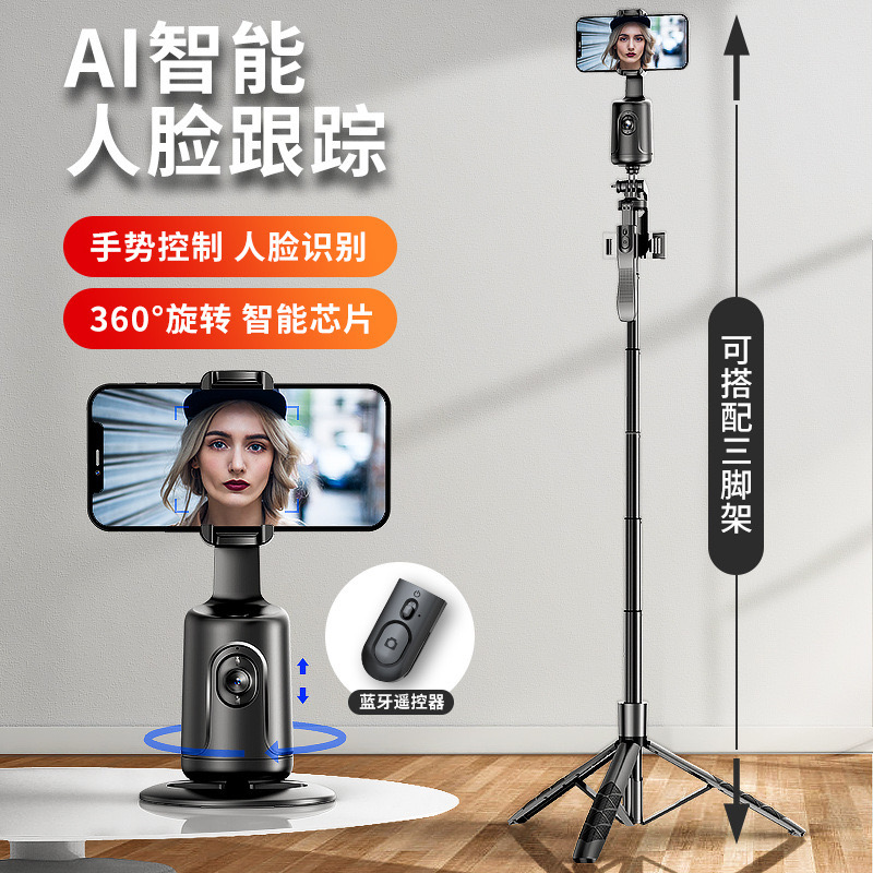 Intelligent AI face 360 recognition pan-tilt details Picture