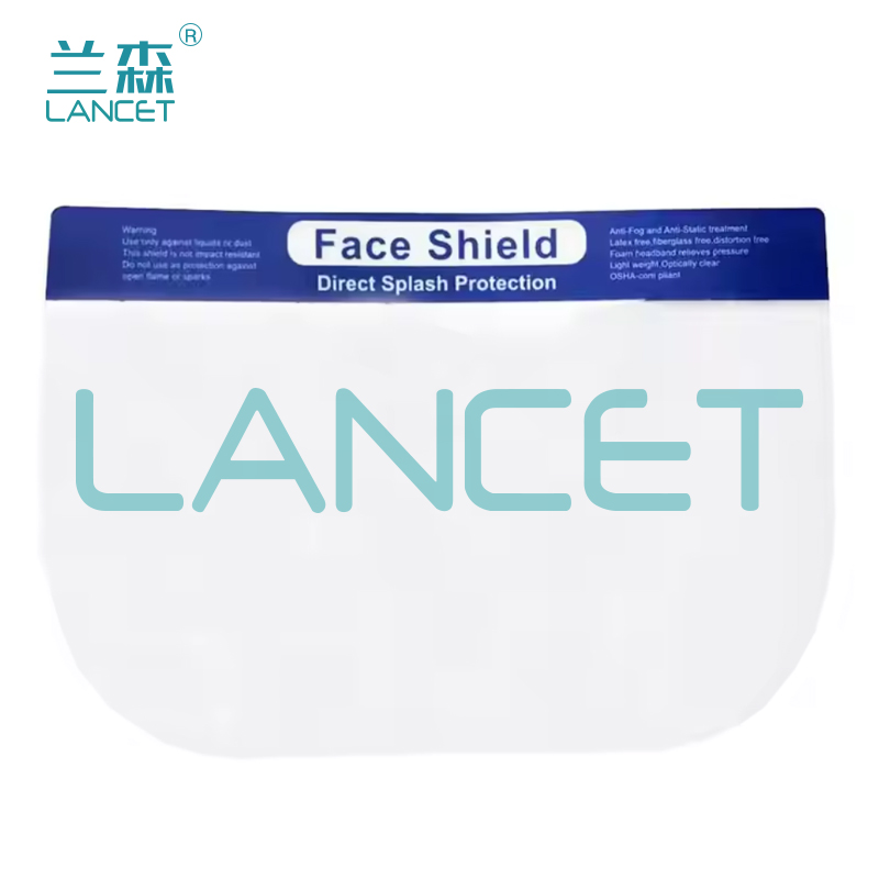 防护面罩实物图