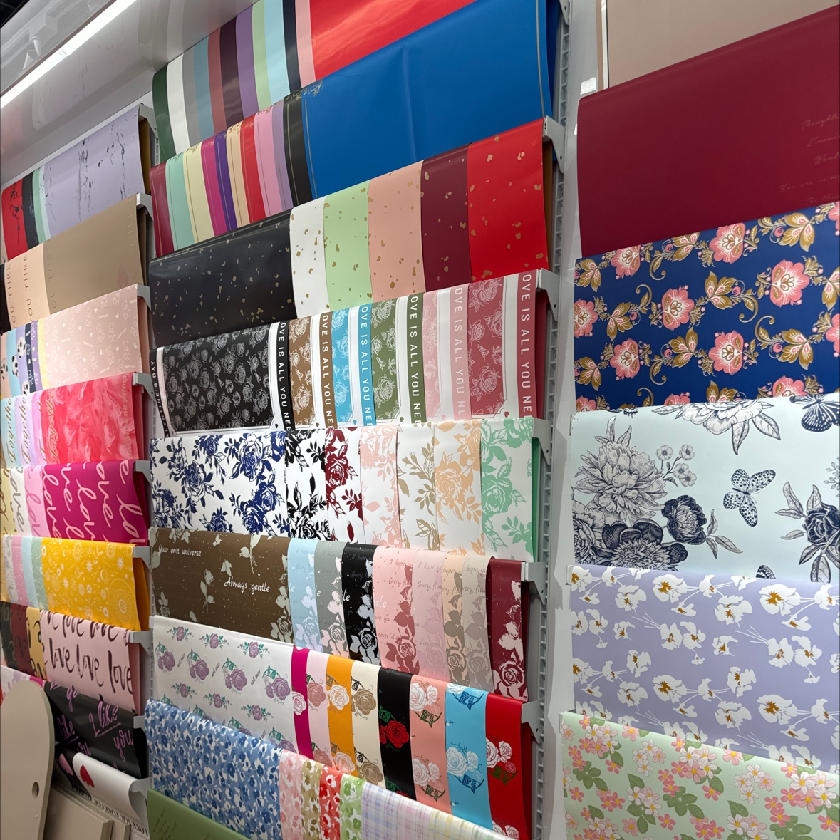 Xihua Nong flower wrapping paper describe pic - 2