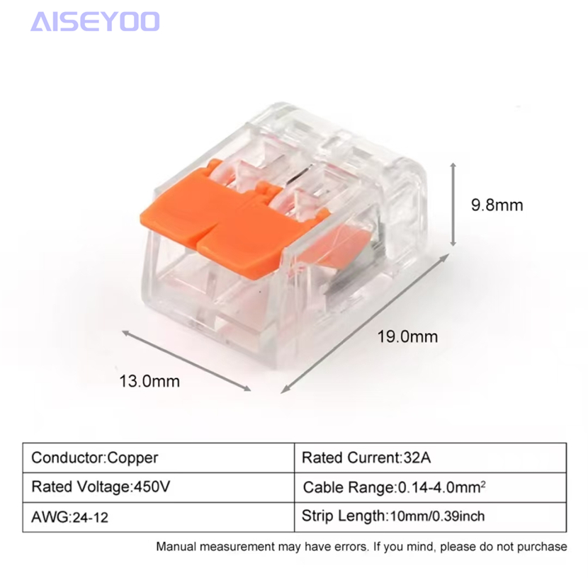 PCT quick terminal block, insertable transformer wire connector, crimping light tube connector, universal lighting fixture connector, soft and hard wire wire connector, press-type docking, quick splitter, quick terminal block pic 7