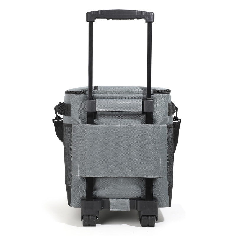 现货批发拉杆保温包车载冷藏箱户外大容量野餐包便携式外卖保温箱详情图16