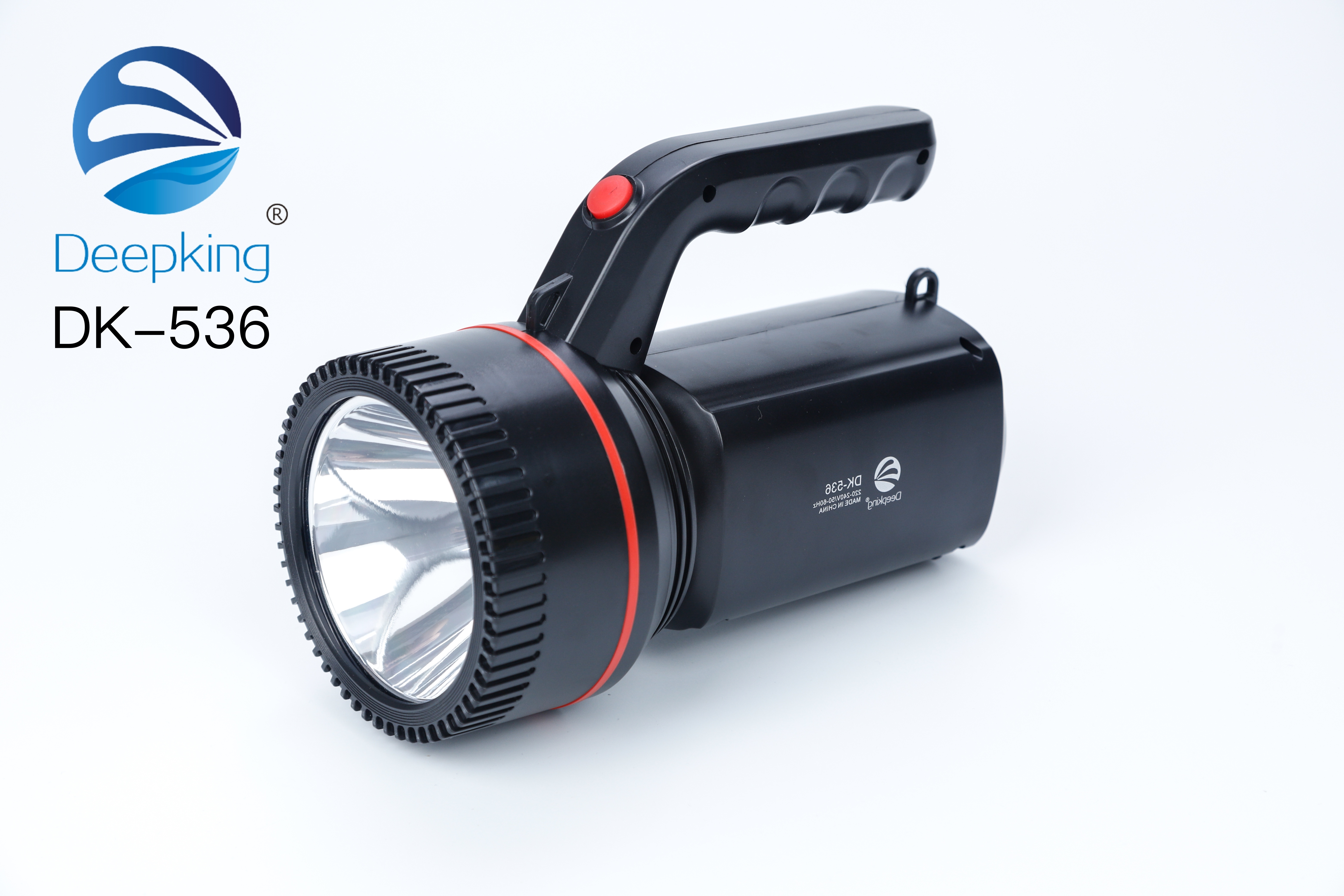 DeepKing Cross-border DK-536 High-intensity flashlight, home rechargeable Ultra-bright Outdoor multi-functional long-range xenon portable searchlight details Picture