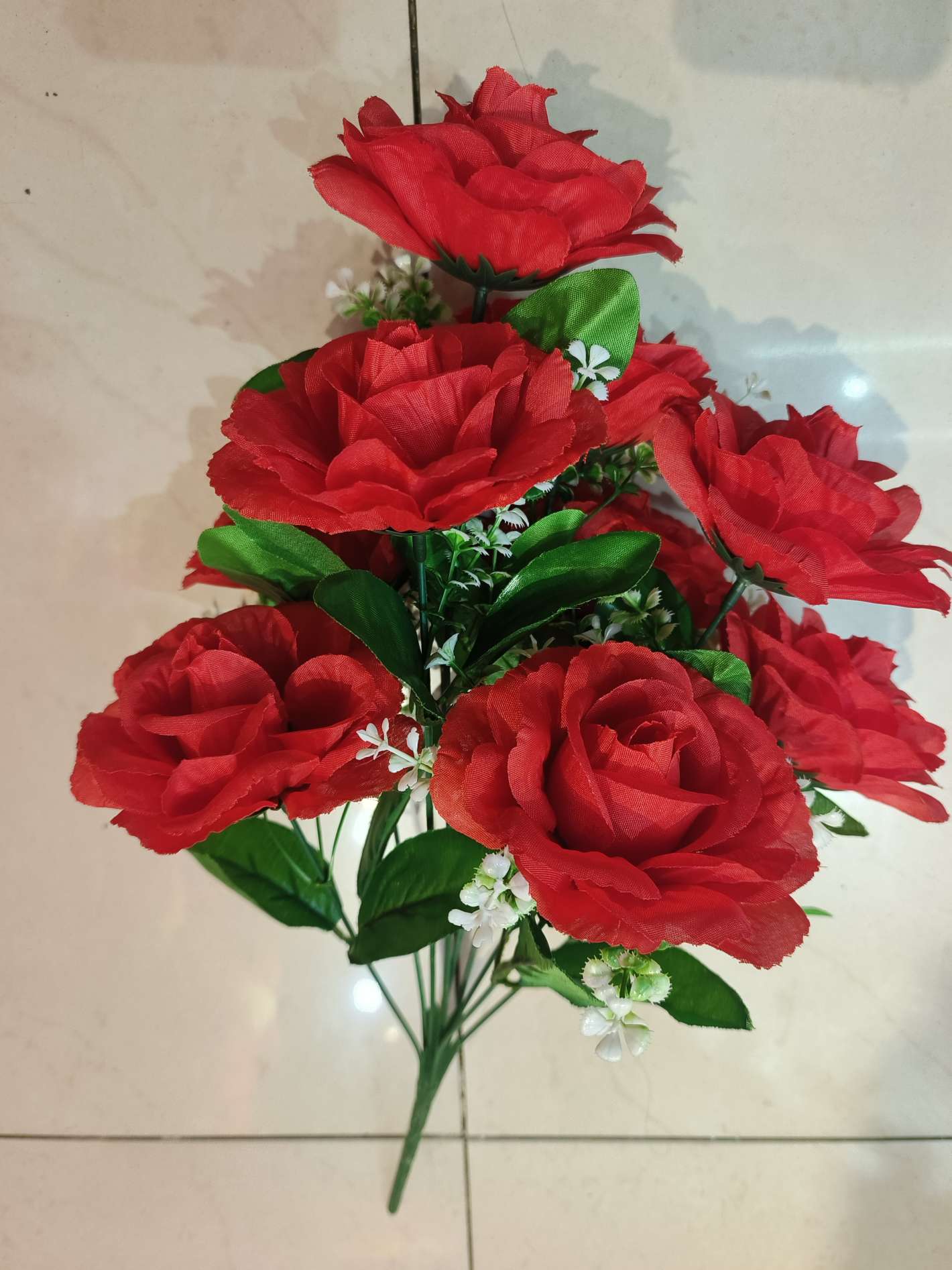 家饰精品 玫瑰花藤条 仿真花饰 塑料花 手工针织花 手工花材料 美观耐用 逼真细腻 装饰必备