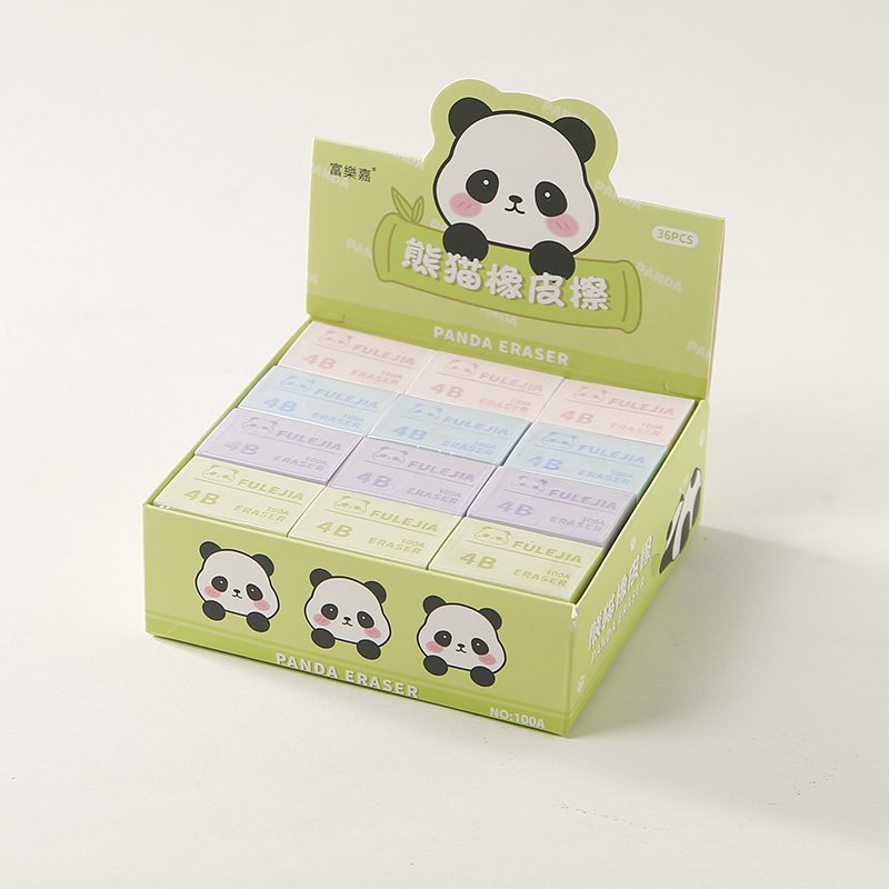 Fulejia 100A Panda National Trend 4B High-end Art Eraser
