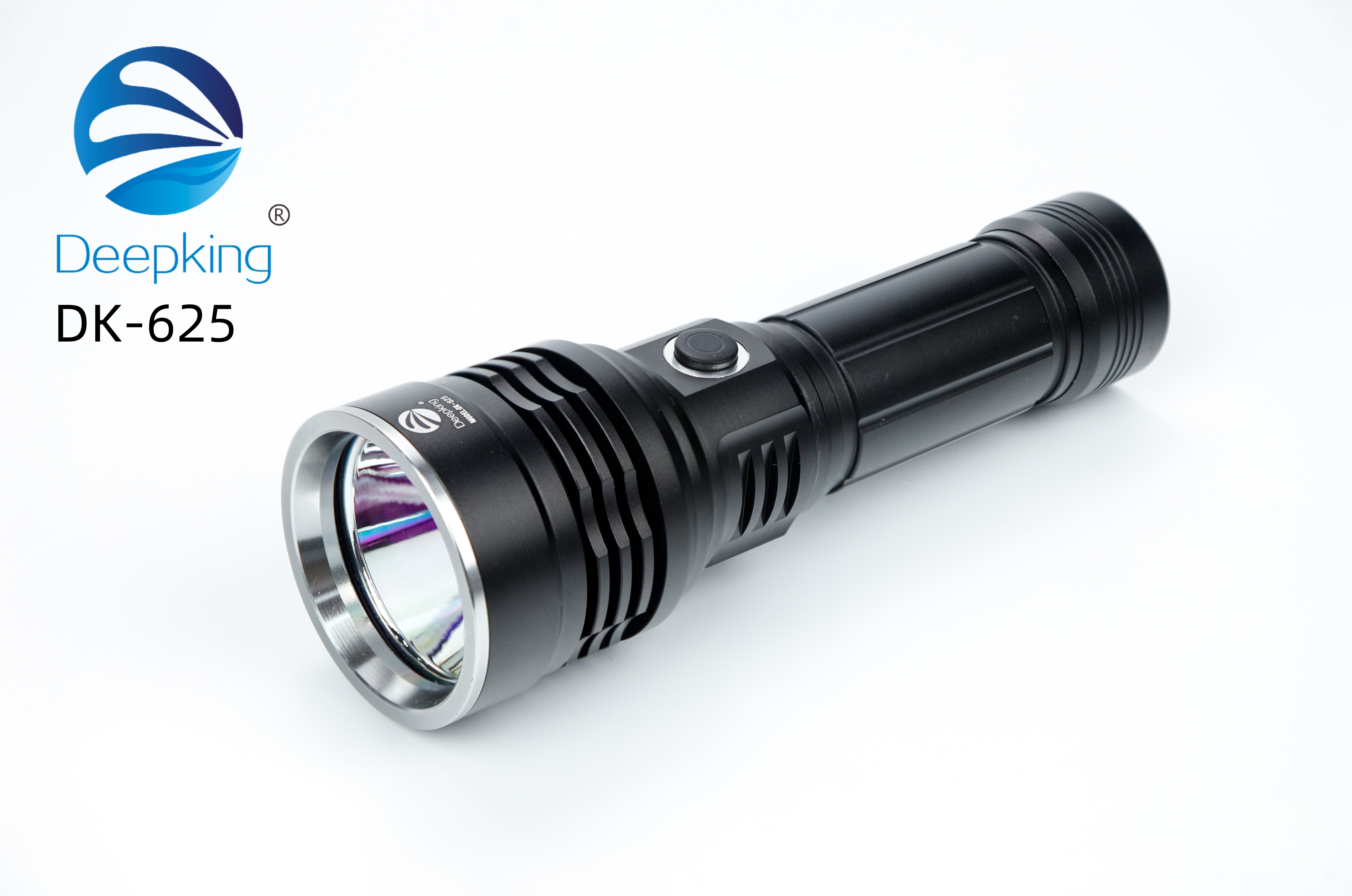 DeepKing Cross-border DK-625 Ultra-bright metal high-intensity rechargeable flashlight, long-range mini Prime, home outdoor waterproof Lithium battery, long battery life