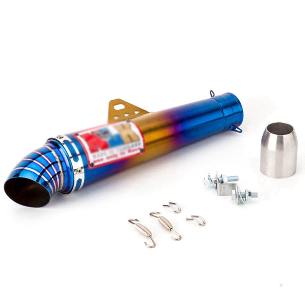 General purpose motorcycle exhaust RAIDER150 Sonic Exicter155 Southeast Asia curved beam car silencer tail throat Item Picture