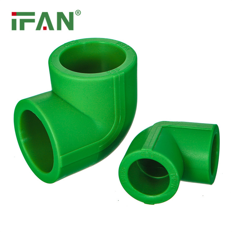 IFAN PPR Elbow Plastic Plumbing Materials PPR Pipe Fittings细节图