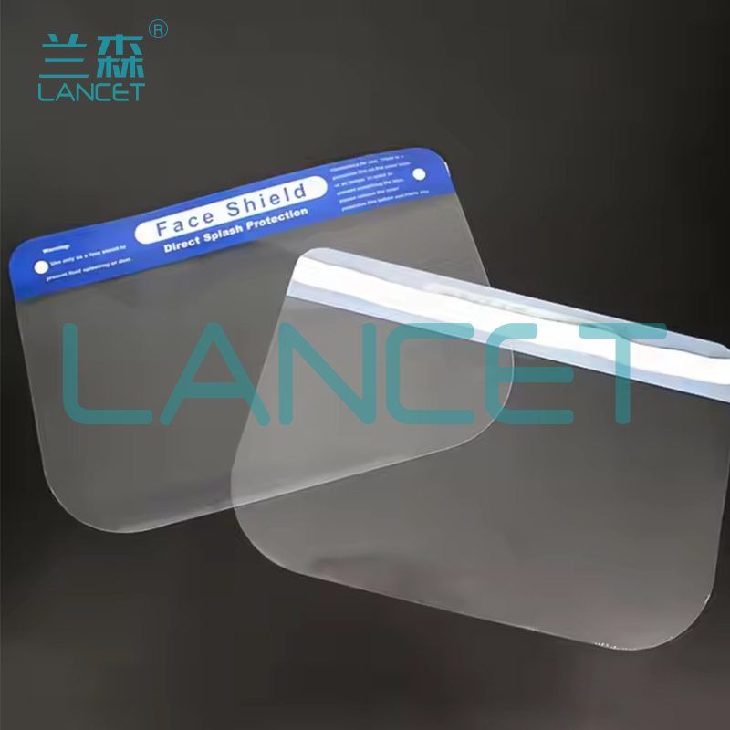 医用隔离面罩全脸面屏医护人员防疫情防飞沫飞溅护目透明详情3