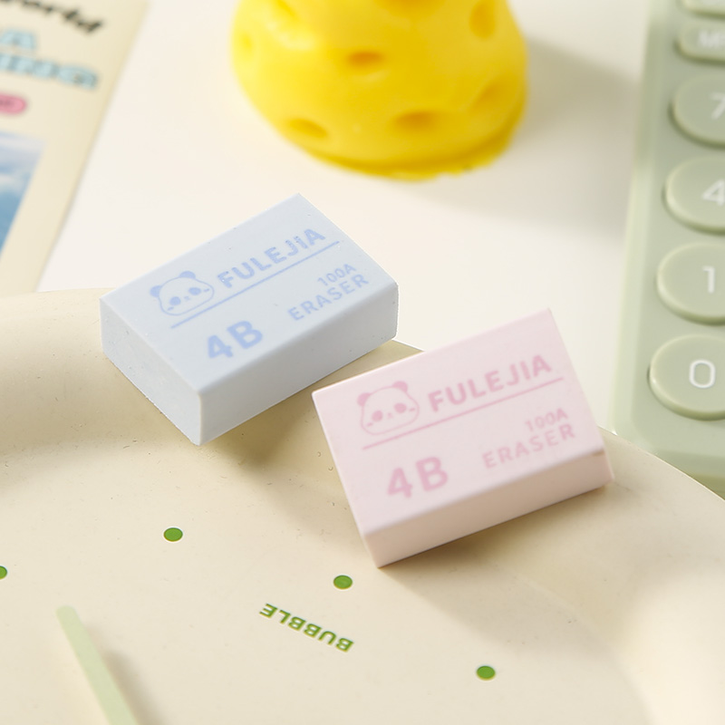 Fulejia 100A Panda National Trend 4B High-end Art Eraser Application Scenario
