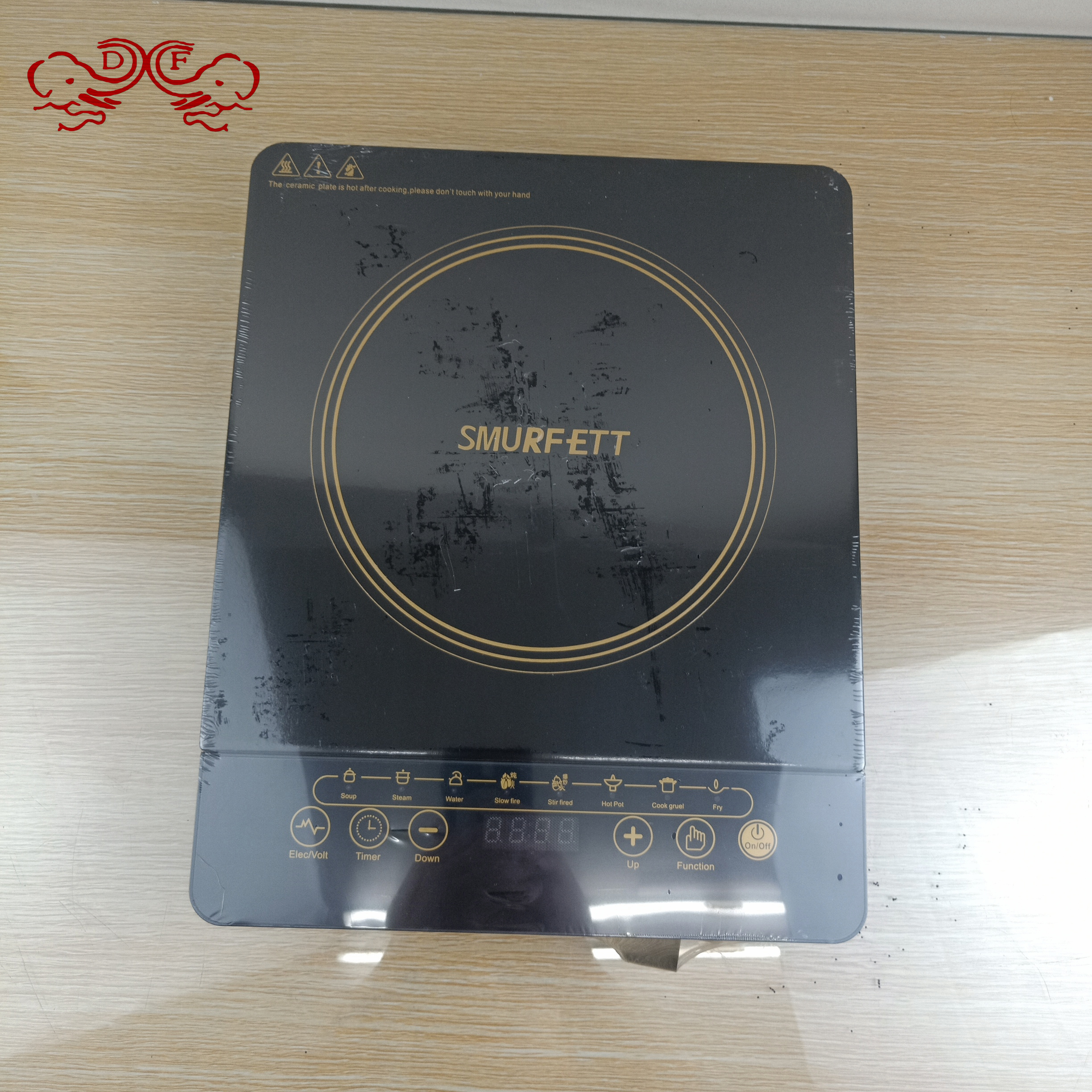 Df68862 Induction Cooker Household 2200W Multi-Functional Power Saving One Stir-Fry Hot Pot Set High-Power Df Tradinghouse Application Scenario