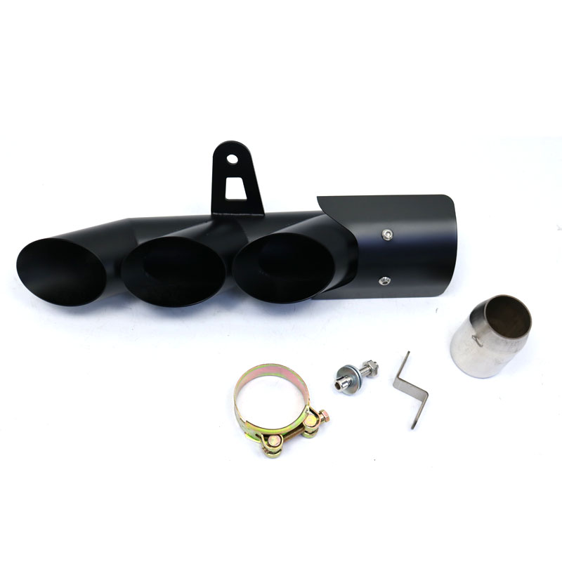 Motorcycle sports car exhaust pipe Small Ninja R6 porous large displacement blast street exhaust pipe straight TOCE Item Picture