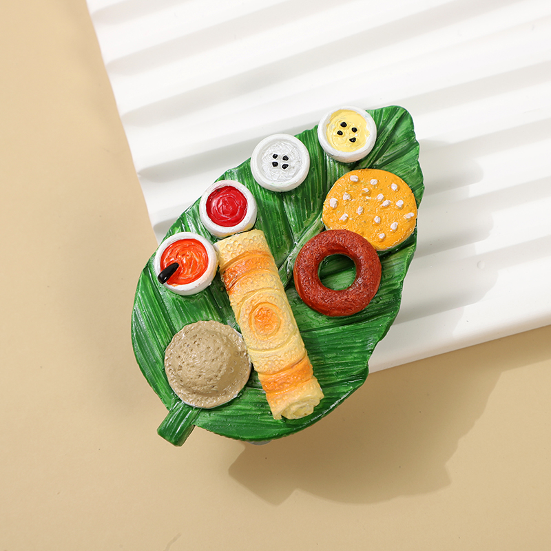 3D stereoscopic large food toy fridge magnets, foreign trade sacks food simulation creative best-selling resin food toy fridge magnets Specification image