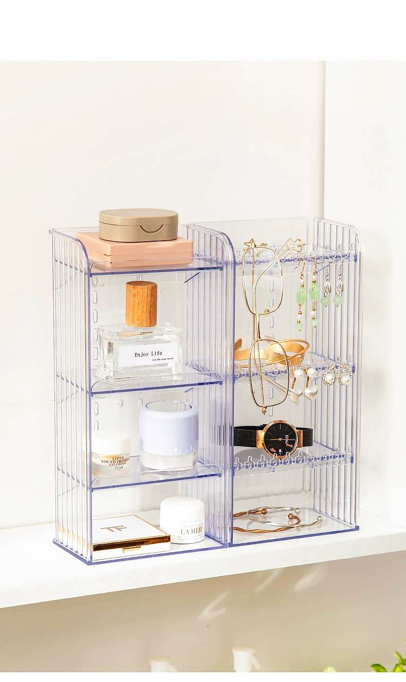 J52-2355 Storage box Cosmetics desktop vanity Skin care jewelry Bathroom shelf Bathroom organizer undefined