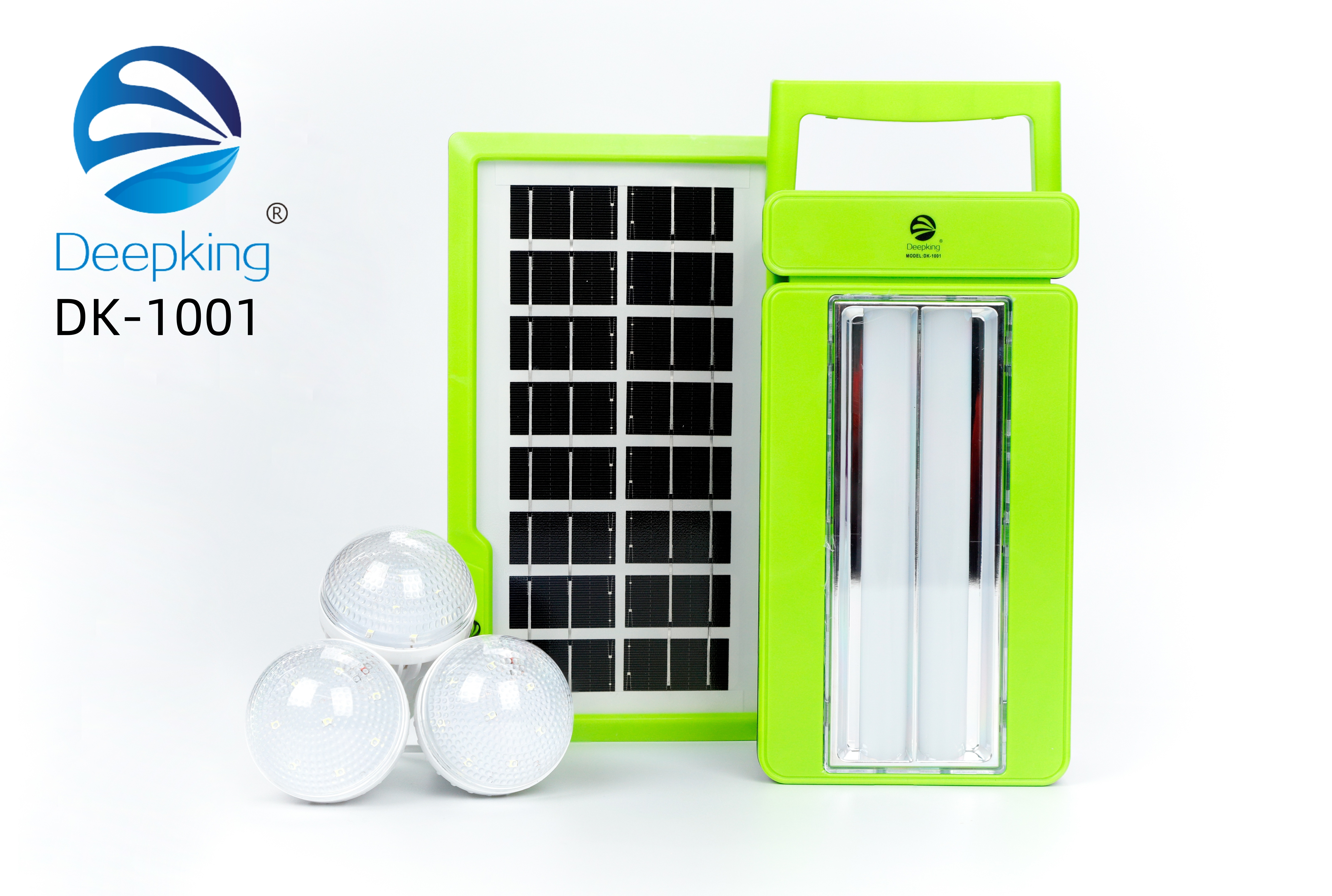 DeepKing Cross-border DK-1001 Solar Lamp, Home small system lighting, tent emergency camping Lamp, Portable outdoor power generation small system lamp