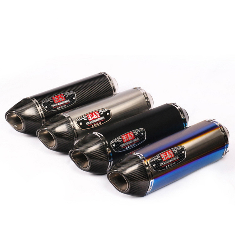General purpose motorcycle exhaust pipe z900 K8ZX6R/10/Z250 300/R3/25 R6 muffler tail throat Specification drawing