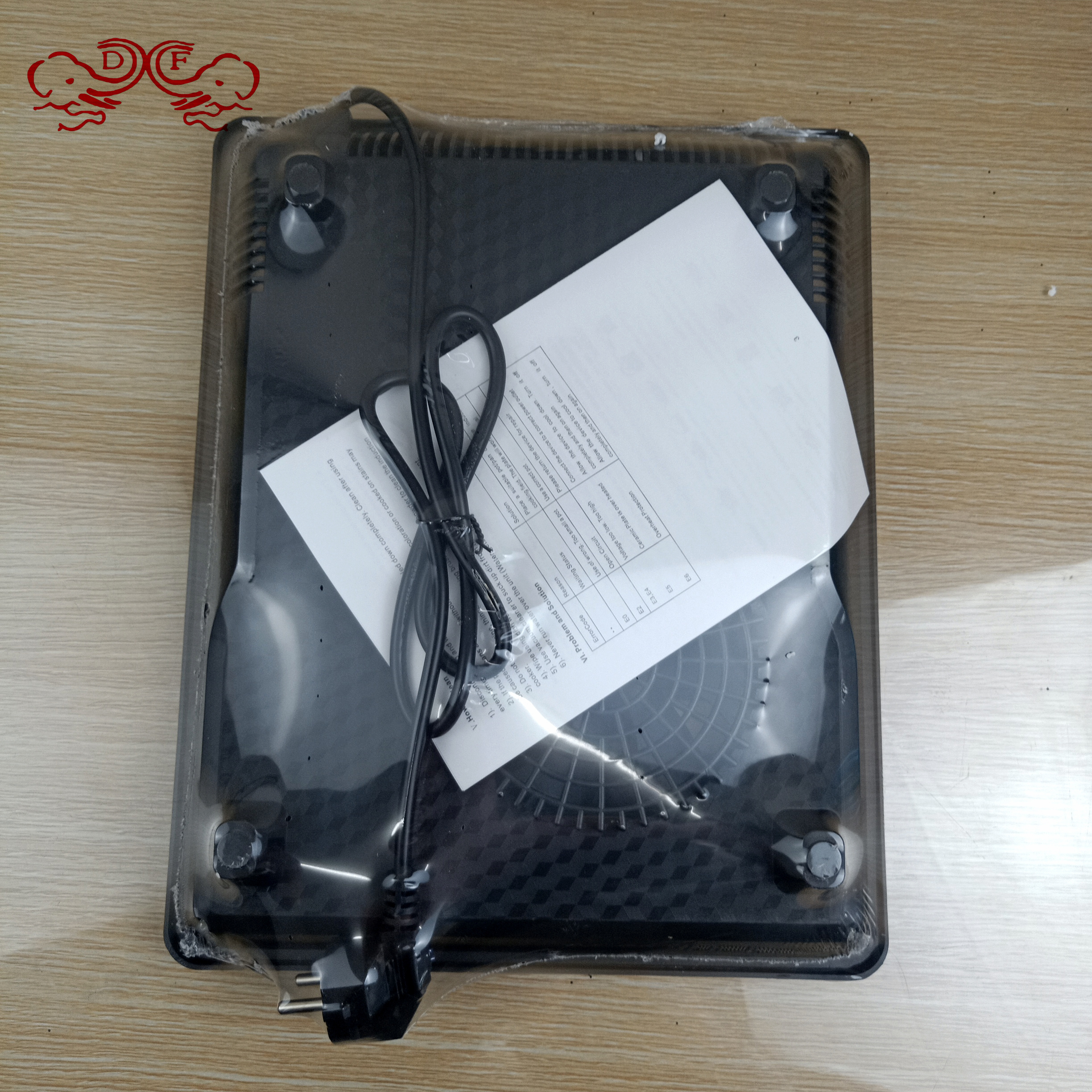 Df68862 Induction Cooker Household 2200W Multi-Functional Power Saving One Stir-Fry Hot Pot Set High-Power Df Tradinghouse Specification drawing