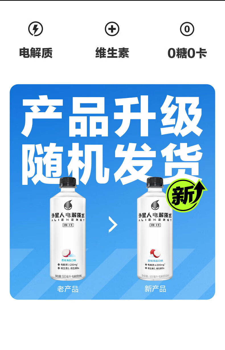 包邮批发！外星人电解质水白桃青柠500ml含维生素无蔗糖饮料详情15
