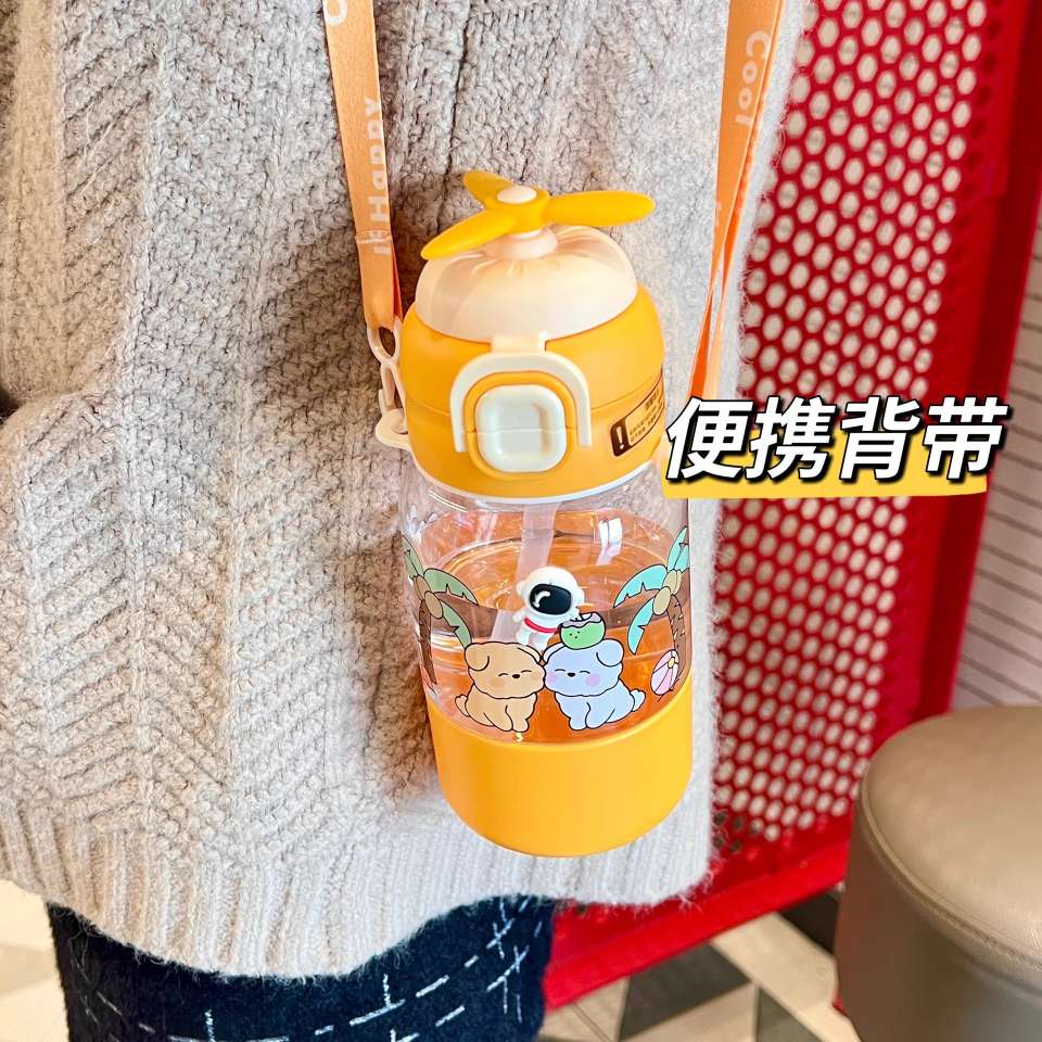 X152-XBD-2022 680ML children's water cup 2025 new female portable plastic cup large capacity kettle summer cute straw cup Application Scenario