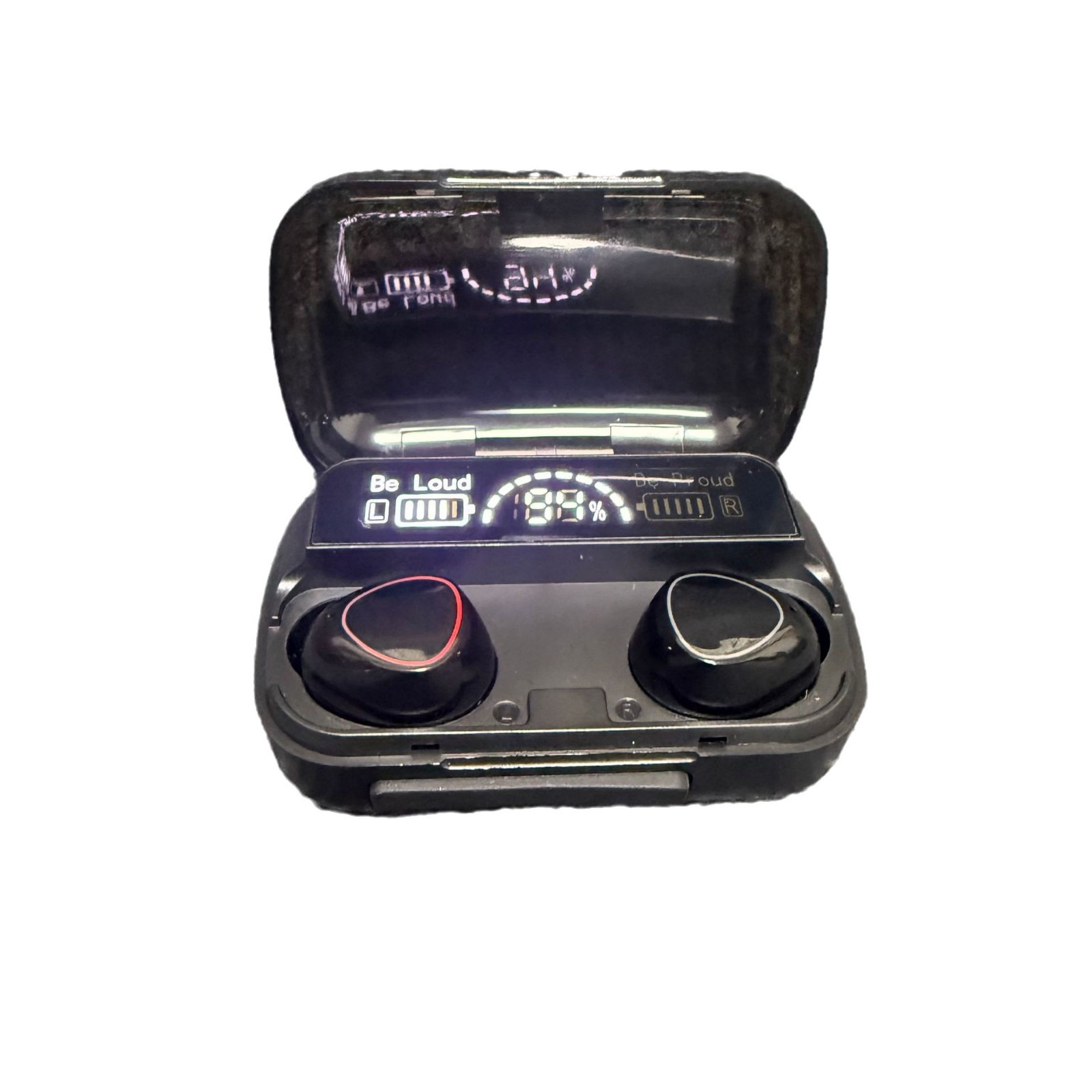 蓝牙耳机/耳机/蓝牙耳机ji/华强北耳机/挂耳式蓝牙耳机白底实物图