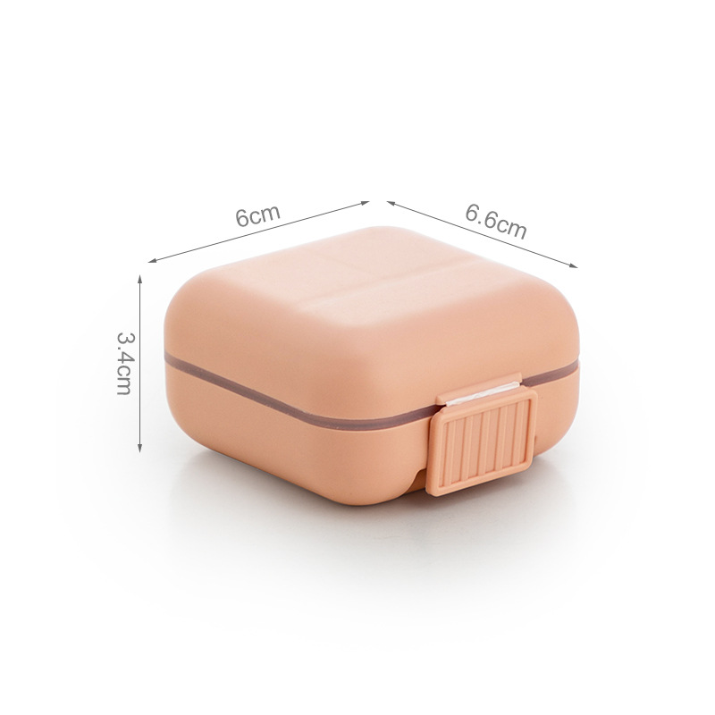 J52-0318 Gold Storage Box, Small jewelry earrings, Portable jewelry Storage Box, High-end and exquisite organizing box detail image 3