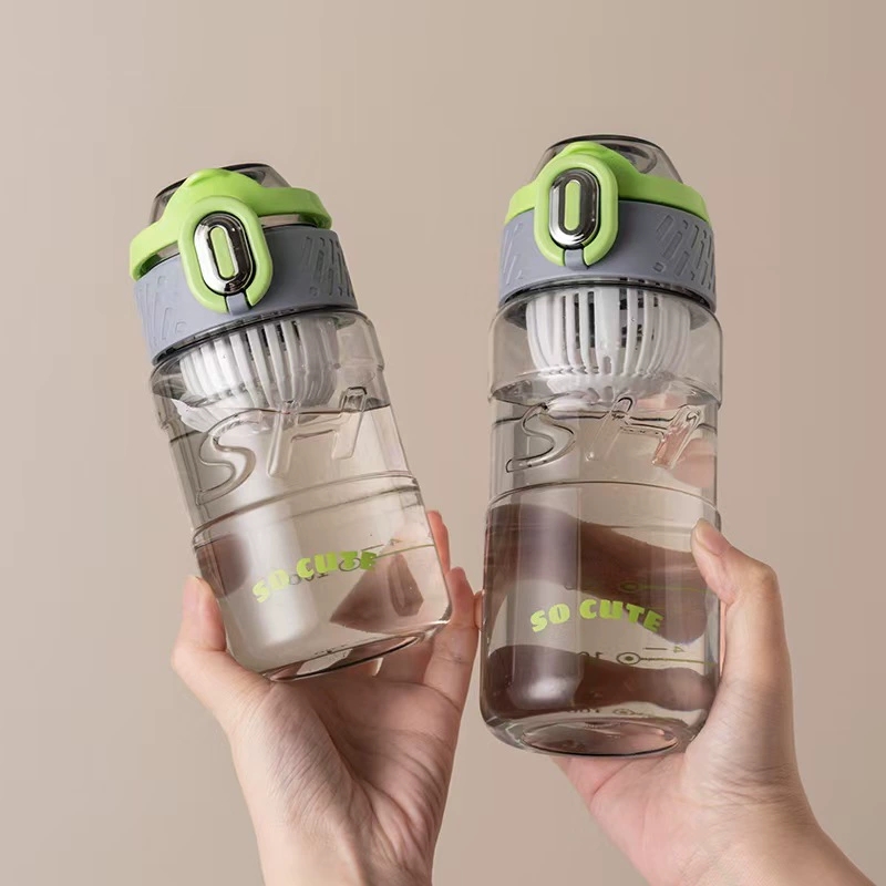 S98-YHSQ2079 High appearance level simple and fresh water cup with filter for male and female students outdoor sports portable cup Application Scenario