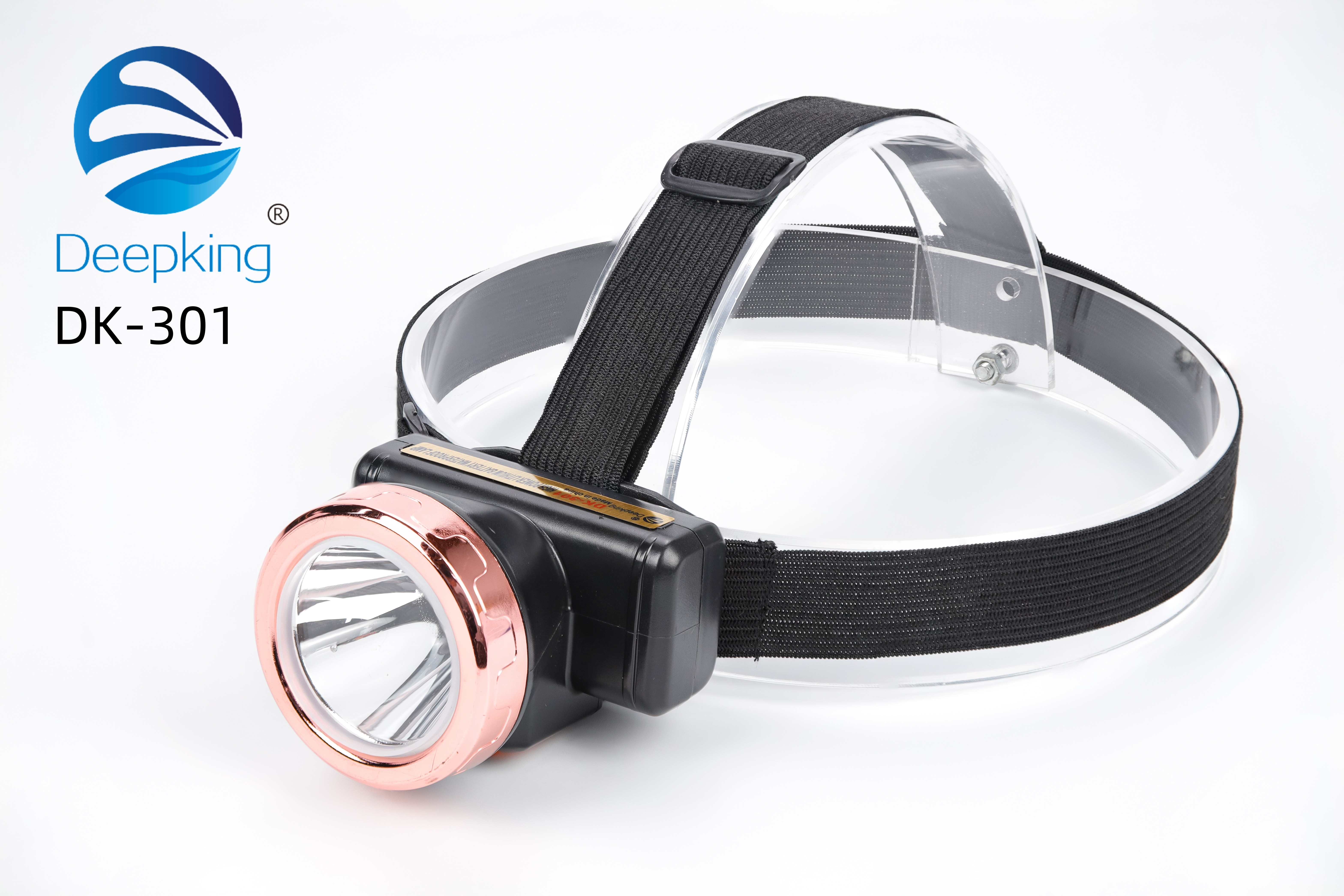 DeepKing Cross-border DK-301 Headlamp with strong light charging, ultra-bright lithium battery, mining head-mounted outdoor LED, ultra-long battery life, night fishing tube for patrol and flood control