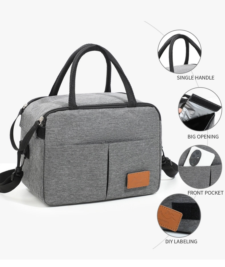 New cross-border Amazon multi-functional lunch bag, office workers' rice preservation ice pack, insulated lunch box bag, insulated bag Application Scenario