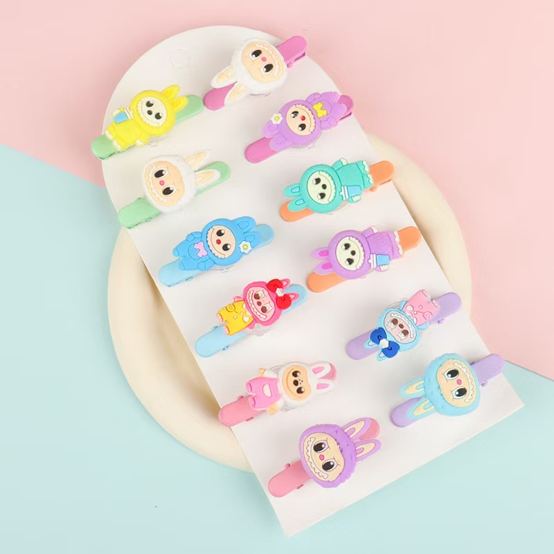 儿童卡通发光发夹夜市地摊热卖发光小玩具幼儿园学生奖品小礼品热门款LED发夹详情3