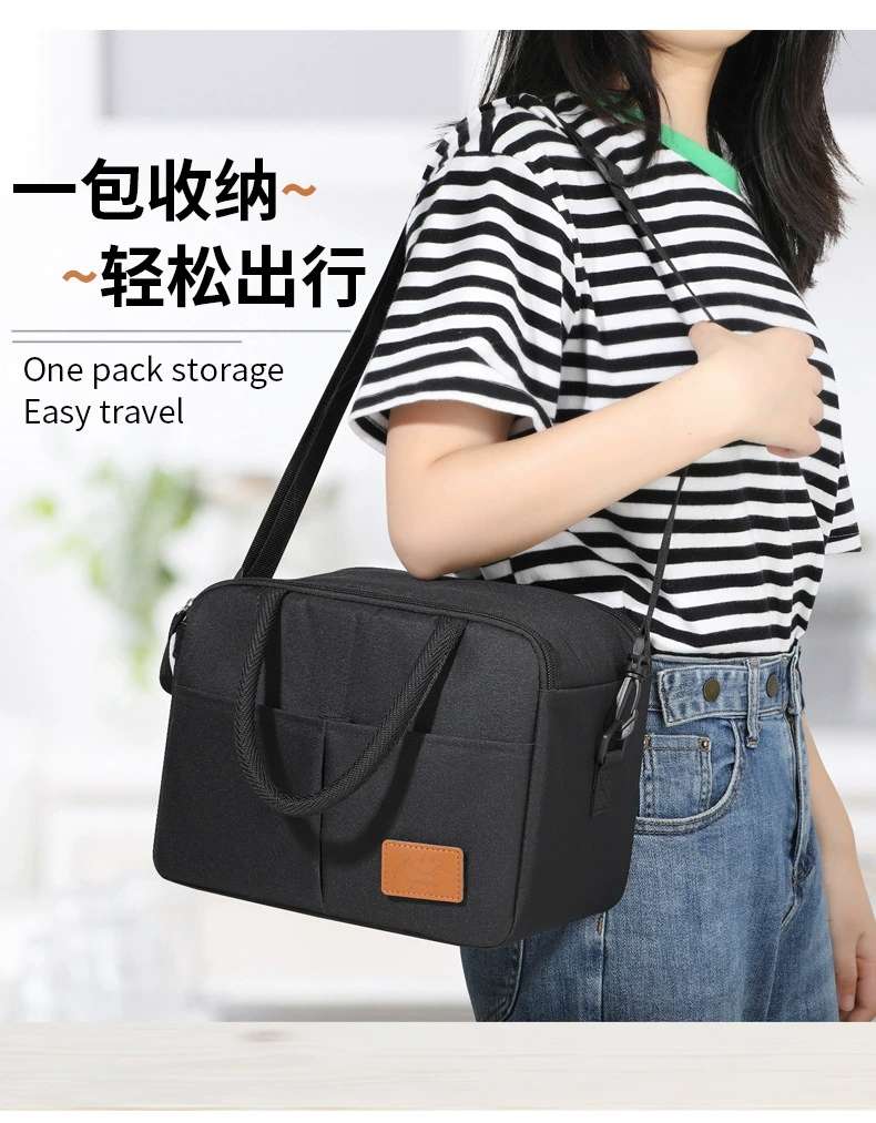 New cross-border Amazon multi-functional lunch bag, office workers' rice preservation ice pack, insulated lunch box bag, insulated bag