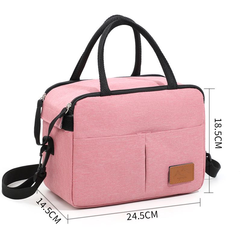 New cross-border Amazon multi-functional lunch bag, office workers' rice preservation ice pack, insulated lunch box bag, insulated bag detail image 18