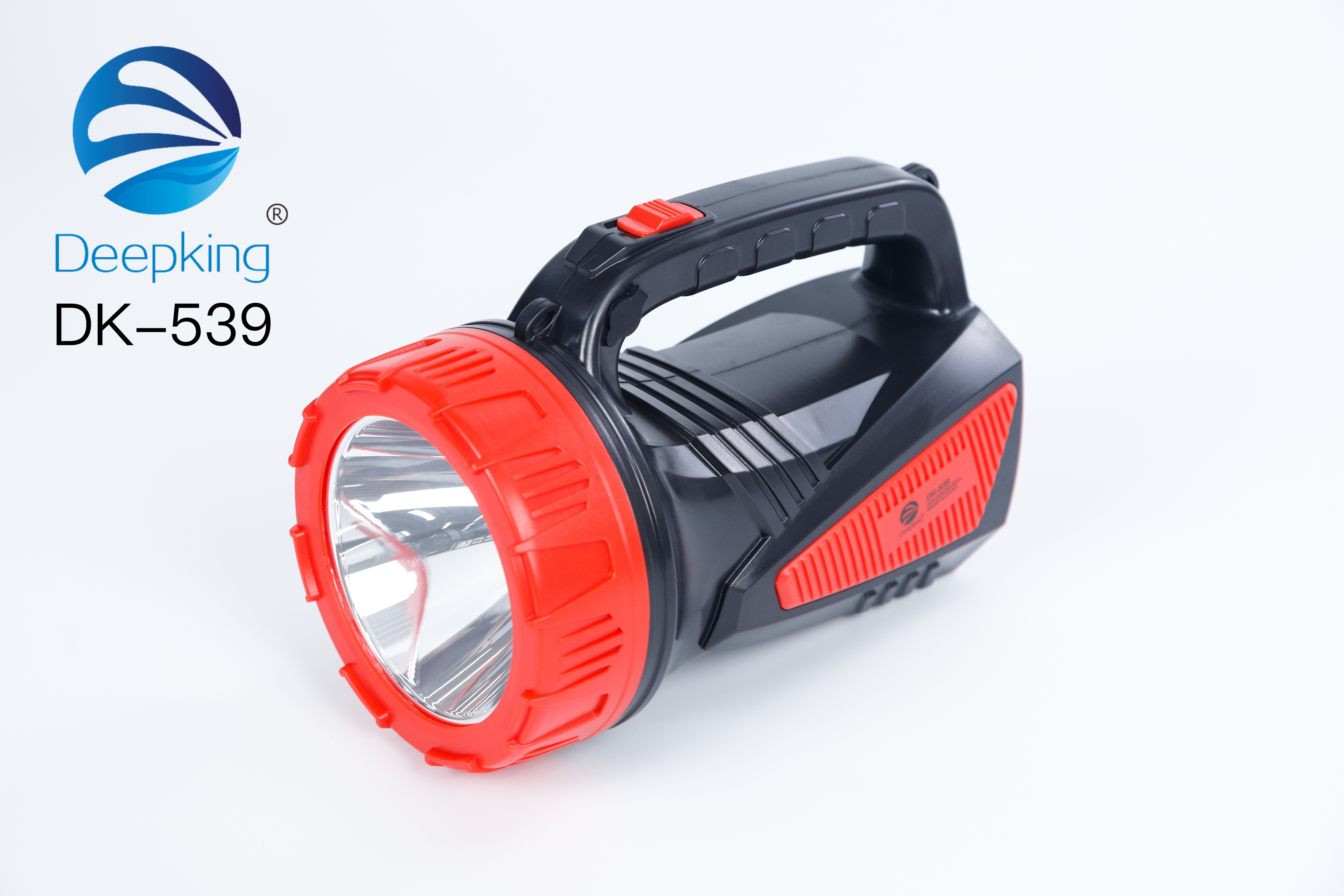 DeepKing Cross-border DK-593 Multi-functional Searchlight LED high-intensity rechargeable ultra-bright long-range portable property emergency flashlight
