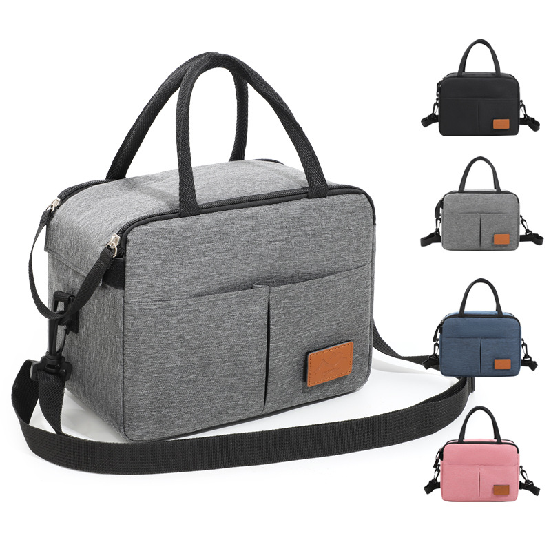 New cross-border Amazon multi-functional lunch bag, office workers' rice preservation ice pack, insulated lunch box bag, insulated bag detail image 14