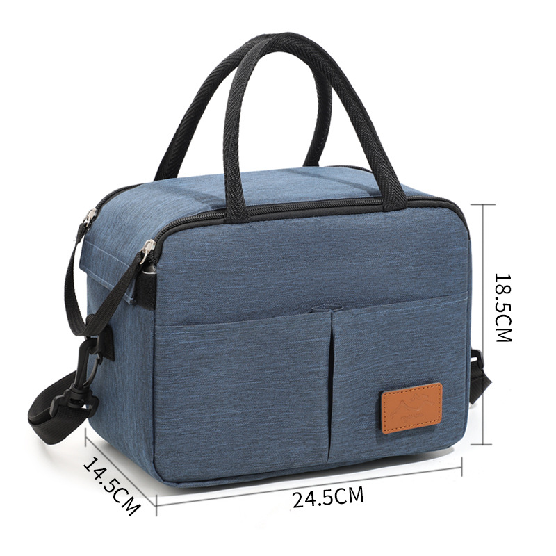 New cross-border Amazon multi-functional lunch bag, office workers' rice preservation ice pack, insulated lunch box bag, insulated bag detail image 19