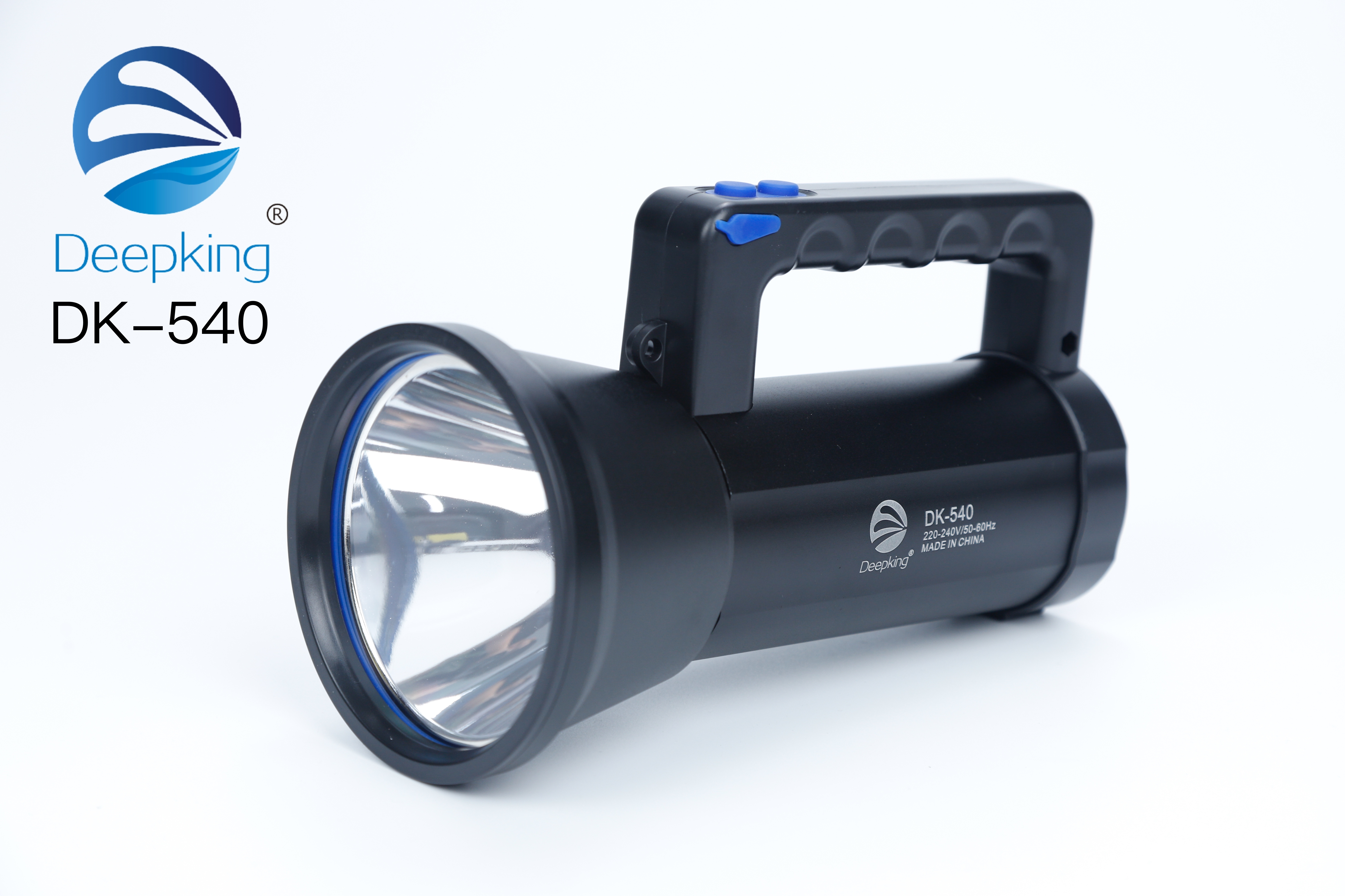 DeepKing 跨境  DK-540  强光锂电手提探照灯LED手电筒超亮充电超长续航户外