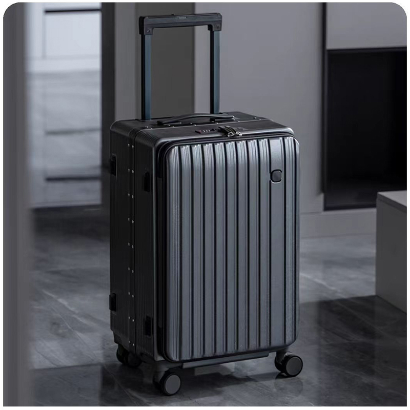 梅方箱包一鼎包业行李箱新款结实耐用加厚20寸旅行箱产品图